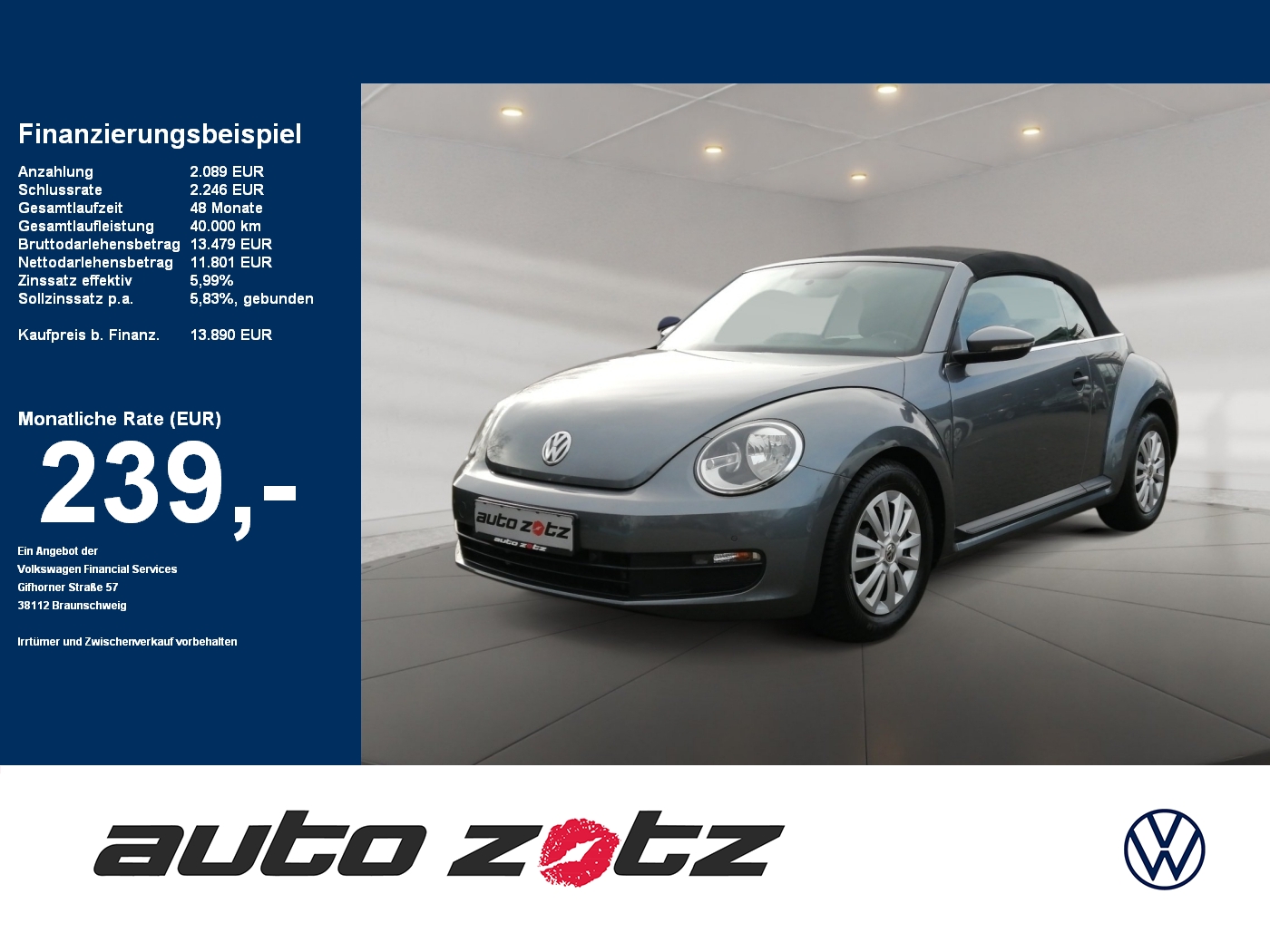 Beetle Cabriolet 1.2 TSI BMT Navi
