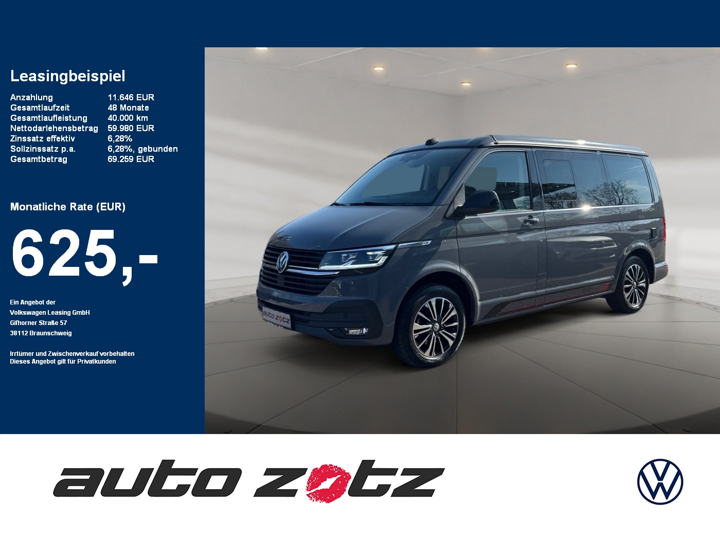 T6.1 California Beach Tour Edition Kam.,PDC,ACC